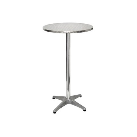 ALUMINIUM POSEUR TABLE image