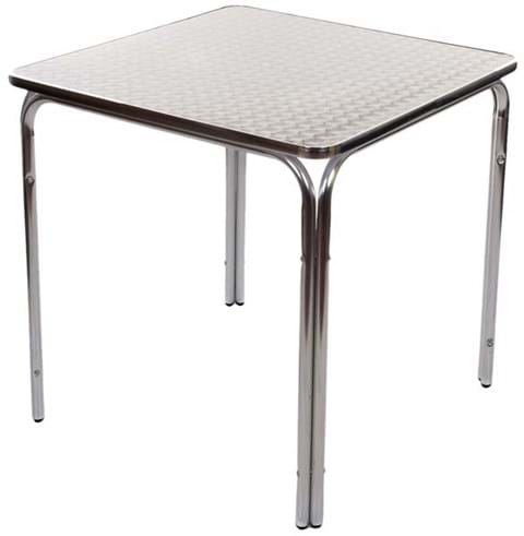 ALUMINIUM ALFRESCO TABLE image