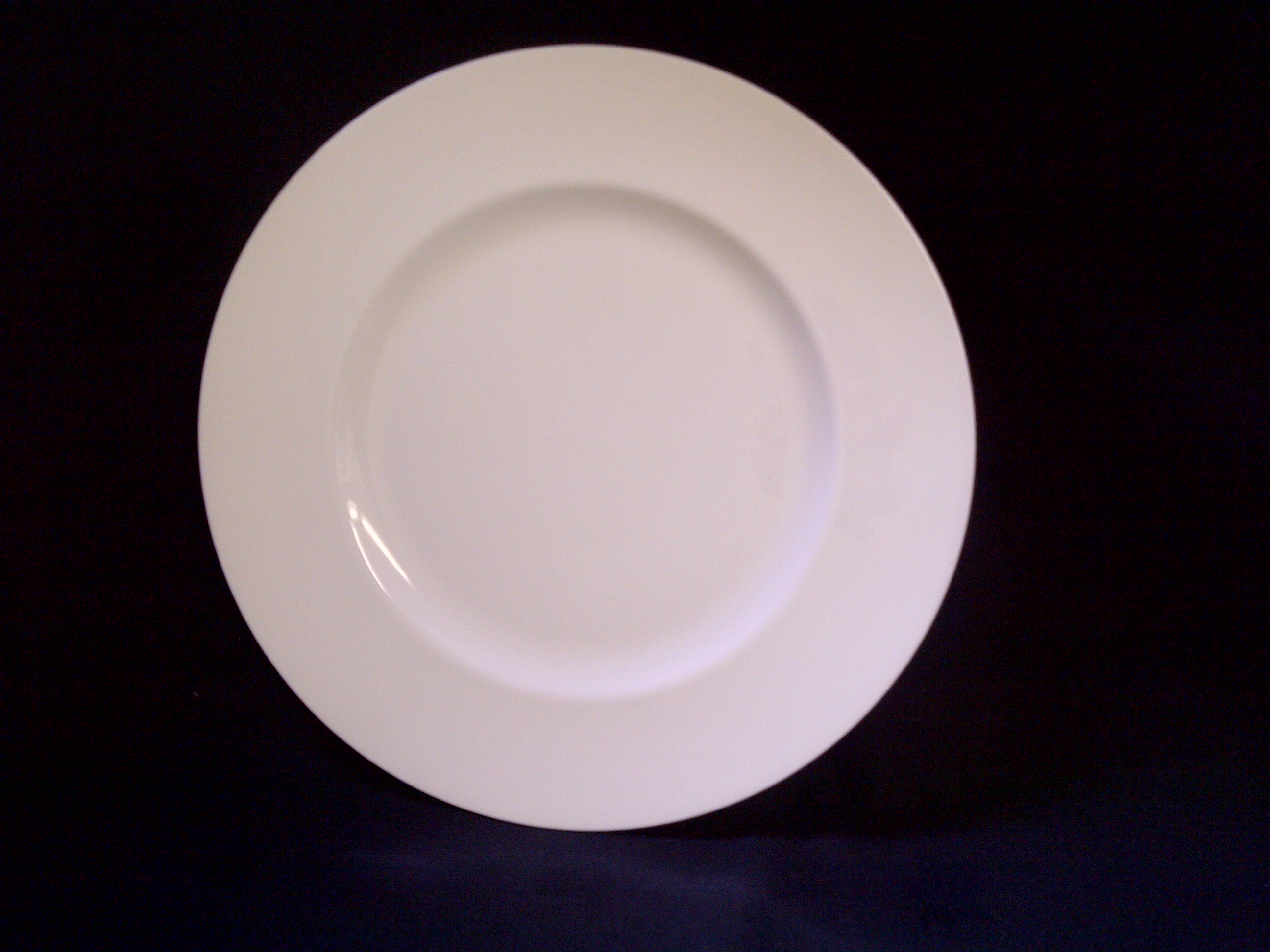 Plain white dinner plates shop
