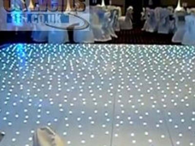 White LED  Twinkling Dancefloor