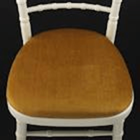 CHAIR PAD - Gold image