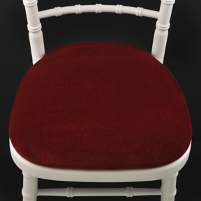 CHAIR PAD Red Alexander Marquee & Equipment Hire