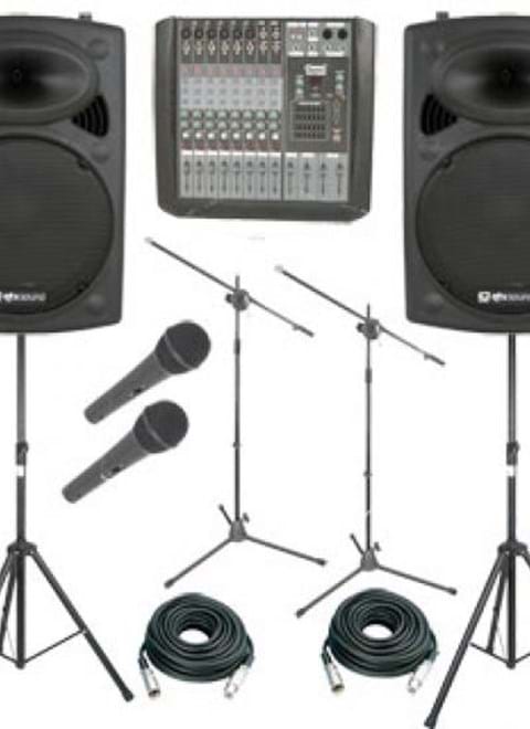 LARGE PA SYSTEM image
