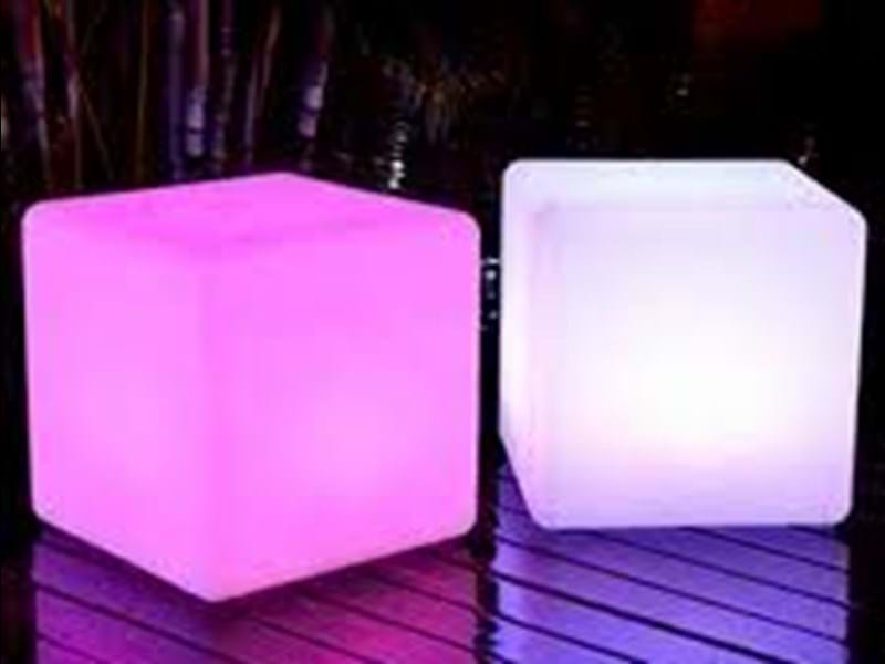 Wireless LED Light Up Cube - Colour Changing
