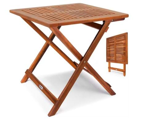 ACACIA WOOD FOLDING TABLE image