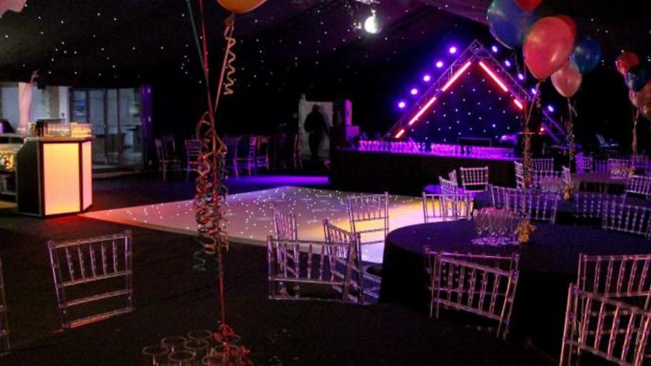 Wonka nightclub is a sweet Christmas party theme!