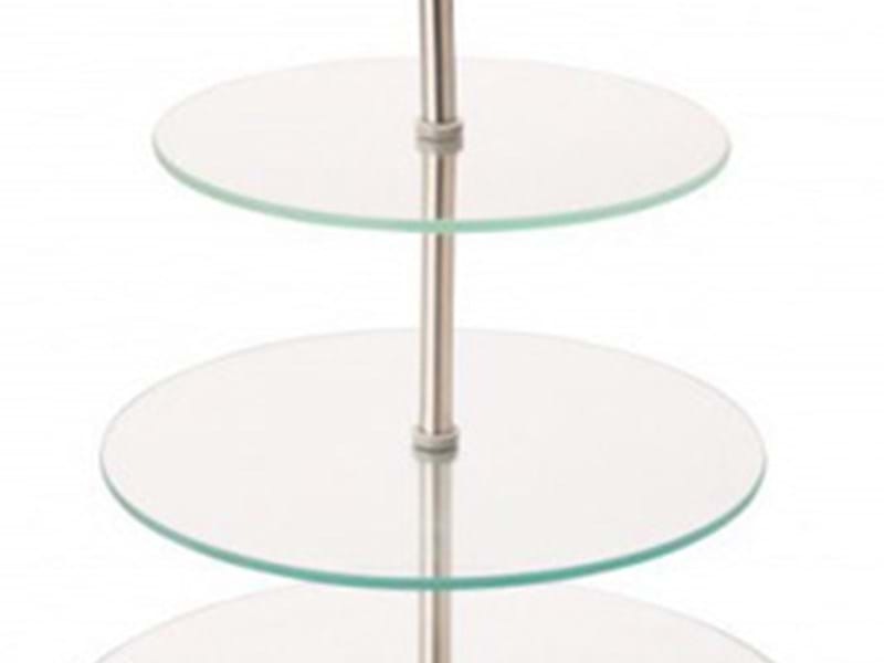 3 TIER GLASS CAKE STAND