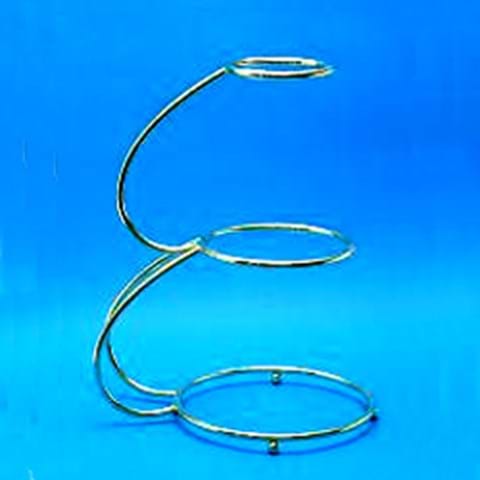 3 TIER E SHAPED CAKE STAND image