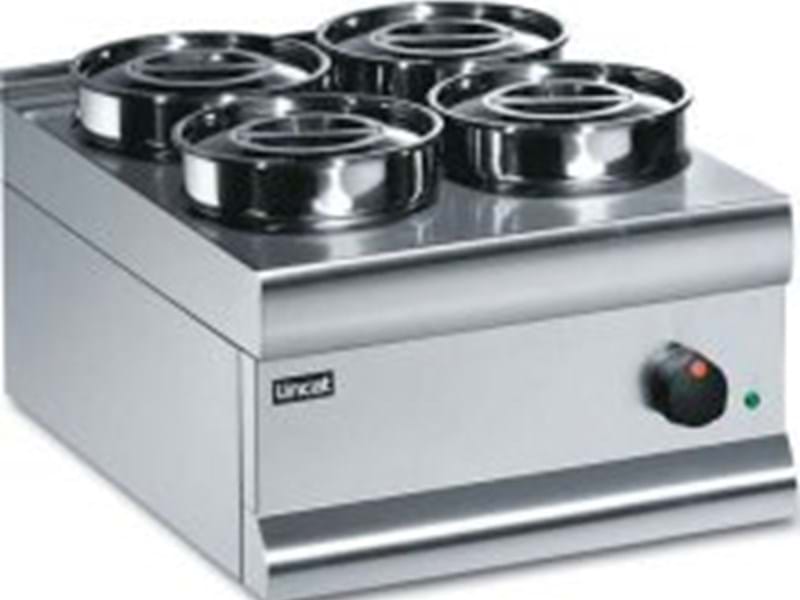 4 POT ELECTRIC BAINMARIE - Wet