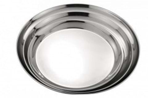 STAINLESS STEEL ROUND TRAY 12" image