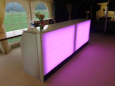 LED Colour Changing Bar / DJ Booth image