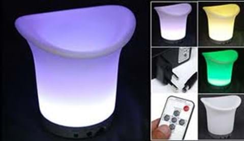 Wireless LED Ice Buckets - Colour Changing image