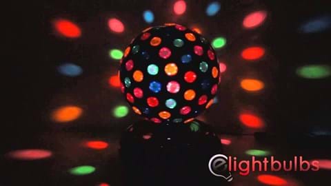 Rotating Disco Ball image