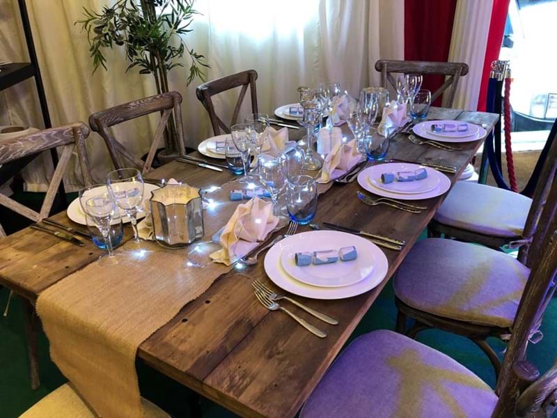 RUSTIC TABLE 6ft x 3ft