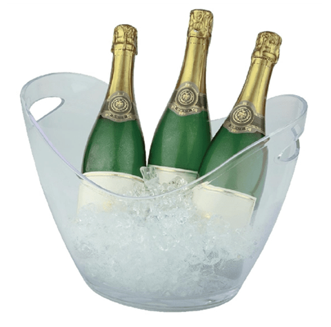 CHAMPAGNE/WINE BUCKET ACRYLIC LARGE (3 BOTTLE) image