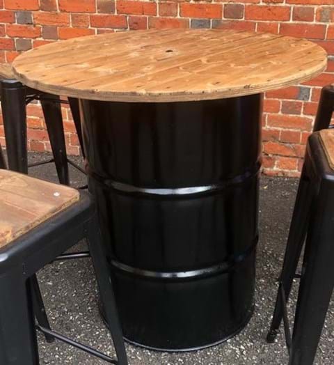 RUSTIC BAR HIGH TABLE image