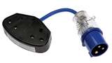 32 Amp To Twin Plug